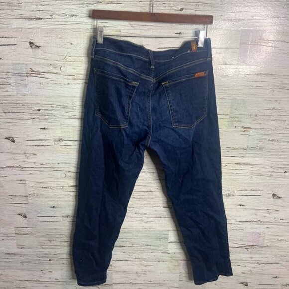 7 for All Mankind Roxanne ankle denim jeans size 31 - Picture 8 of 8